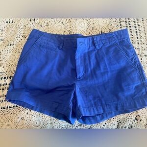 GAP Blue Flat Front Shorts Vibrant Summer Essential